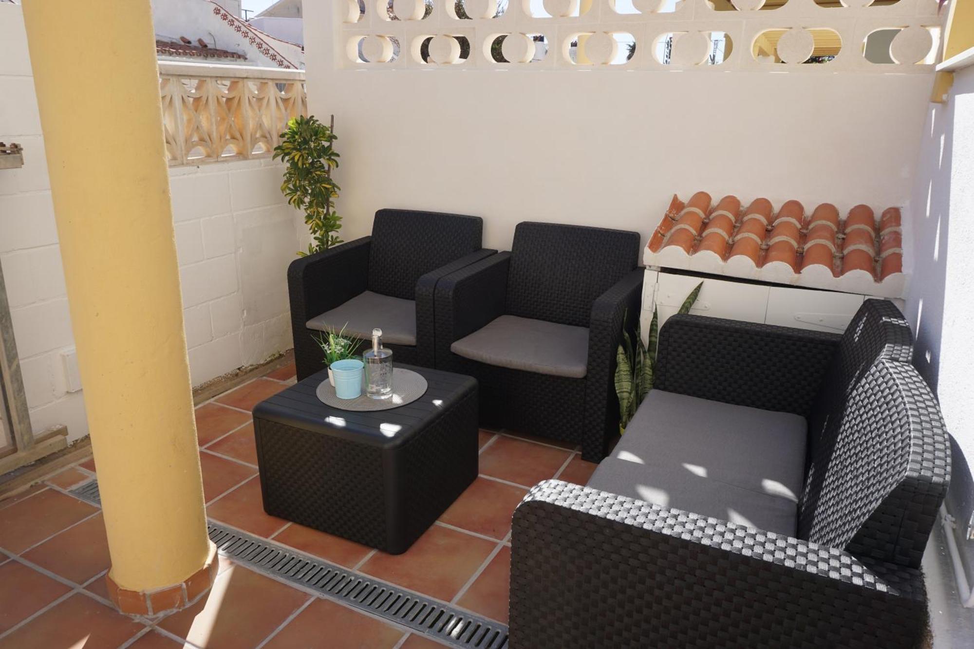 Bungalow Pueblo Mar En Els Poblets. Denia Bagian luar foto
