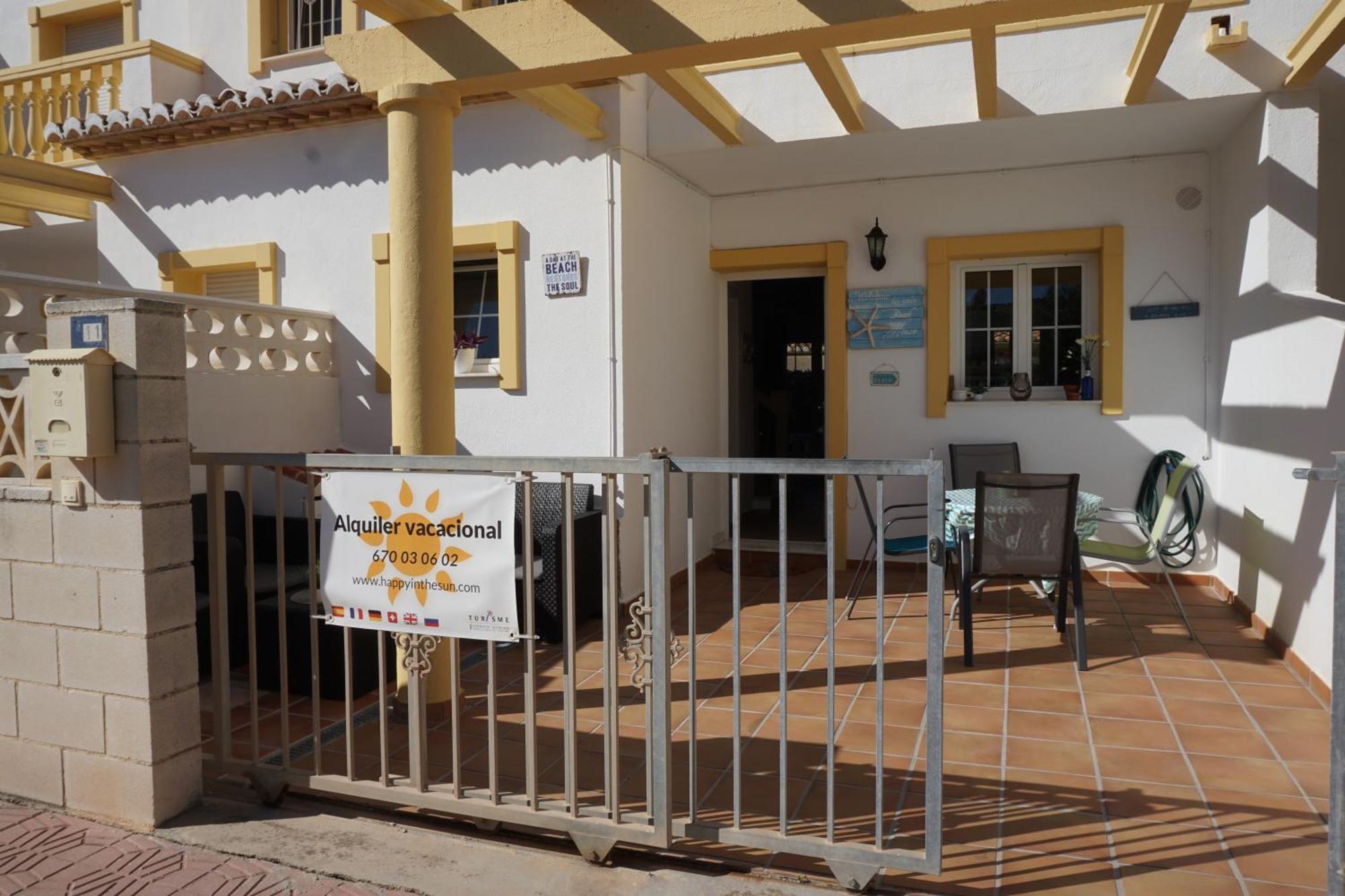 Bungalow Pueblo Mar En Els Poblets. Denia Bagian luar foto